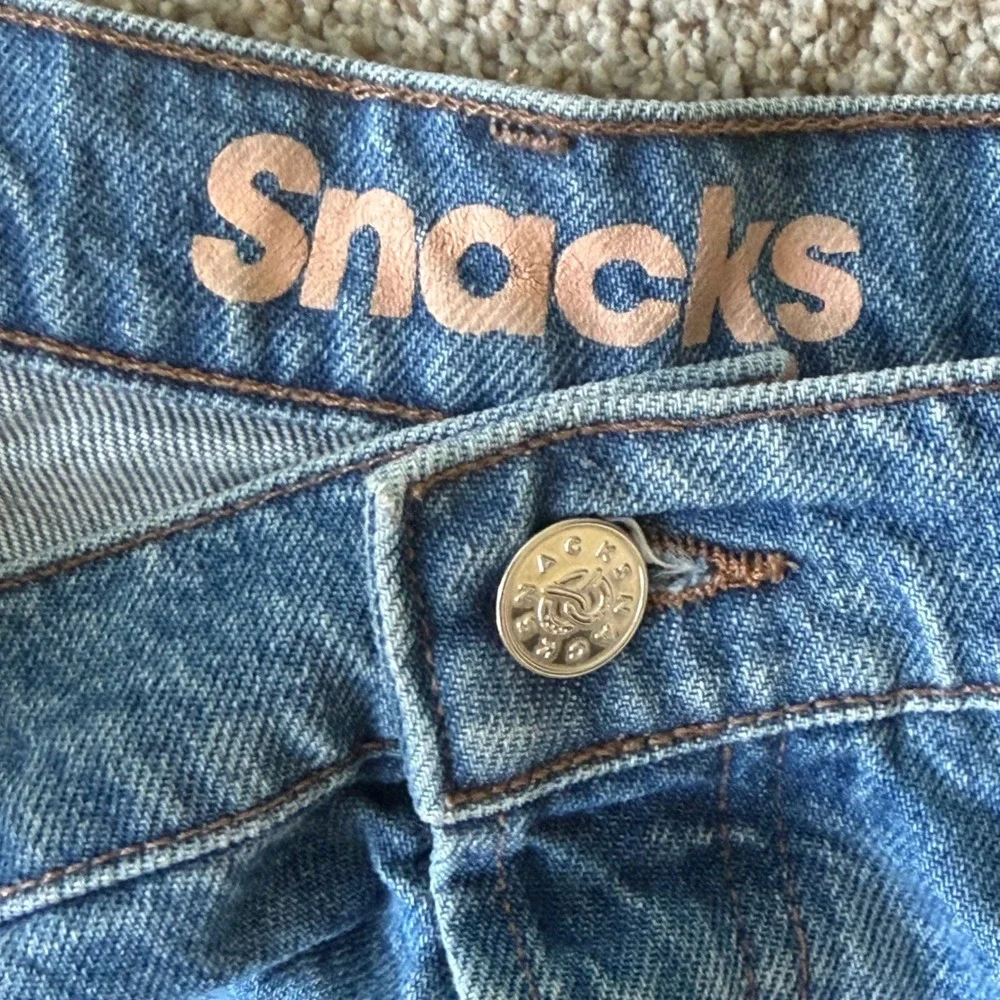 Snacks Mother Denim The Pleated Fun Dip Ankle Jeans 31 Delicious Memories NWT ! - Picture 7 of 11